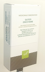OLITOTI ZINCO RAME*orale 20 fiale 5% 2 ml con glucosio