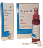 SCEVADIL*soluz cutanea 1 flacone 60 ml 50 mg/ml con pompa dosatrice