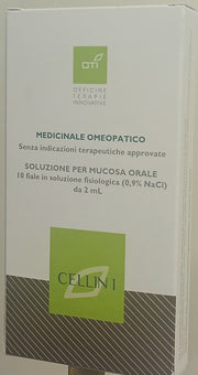 CELLIN 1*orale 10 fiale 2 ml