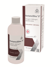 FERTOMCIDINA U*soluz cutanea 100 ml 17,5 mg/ml + 30,00 mg/ml