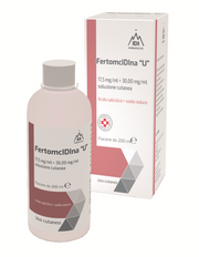 FERTOMCIDINA U*soluz cutanea 200 ml 17,5 mg/ml + 30,00 mg/ml