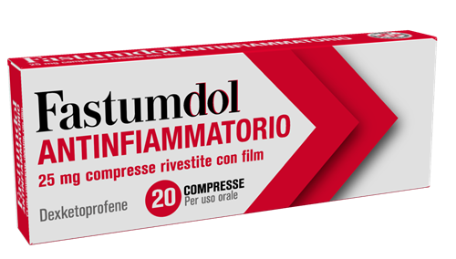 FASTUMDOL ANTINFIAMMATORIO*20 cpr riv 25 mg - FASTUMDOL ANTINFIAMMATORIO*20 cpr riv 25 mg