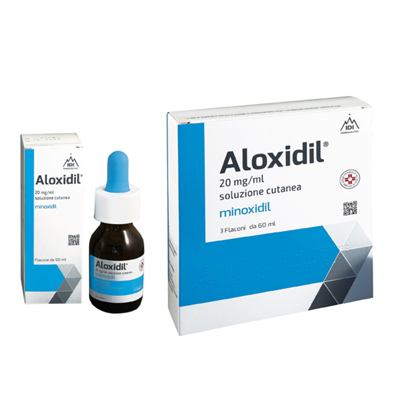 ALOXIDIL*soluz cutanea 3 flaconi 60 ml 20 mg/ml