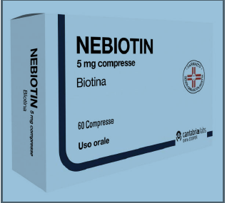 NEBIOTIN*60 cpr 5 mg