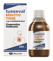 TUSSEVAL SEDATIVO TOSSE*orale sosp 200 ml 4 mg/ml