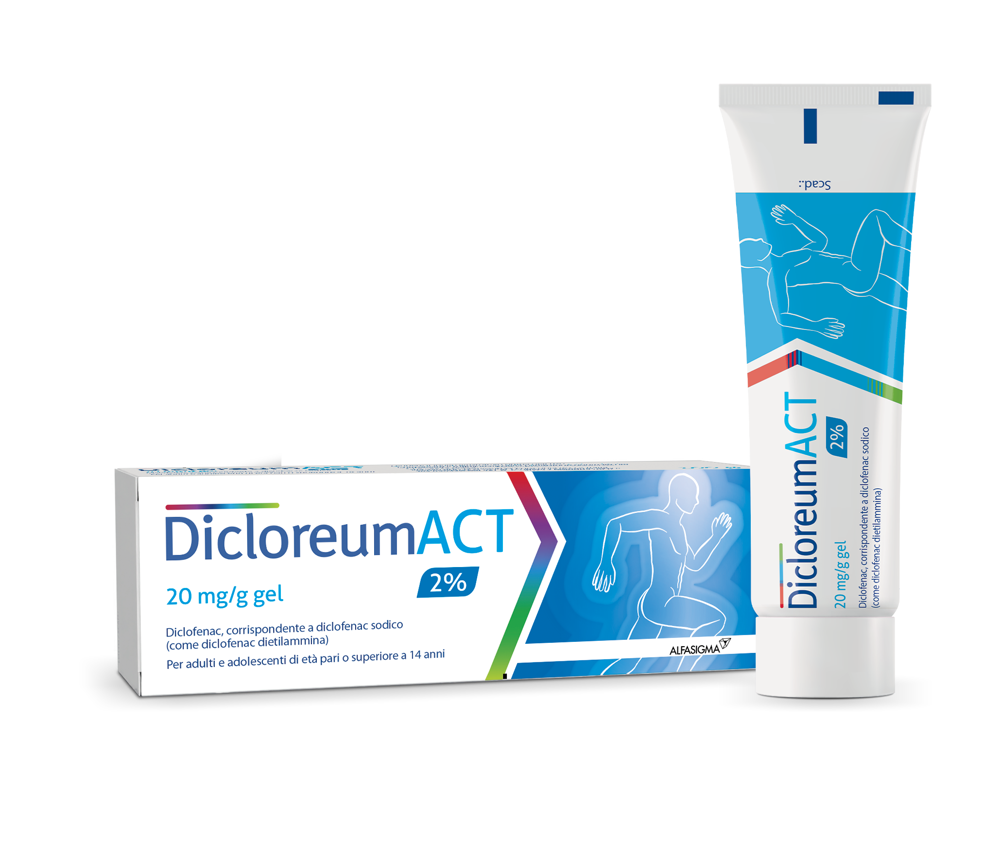 DICLOREUMACT*gel 100 g 20 mg/g