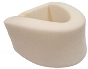 COLLARE CERVICALE MORBIDO MISURA MEDIA PER ARTROSI CERVICALEE COLPO DI FRUSTA REGOLAZIONE DELLA CIRCONFERENZA TRAMITE CINGHIE POSTERIORI IN VELCRO. ALTEZZA 10CM