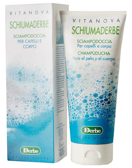 SCHIUMADERBE SCIAMPODOCCIA PER CAPELLI E CORPO 200 ML - SCHIUMADERBE SCIAMPODOCCIA PER CAPELLI E CORPO 200 ML