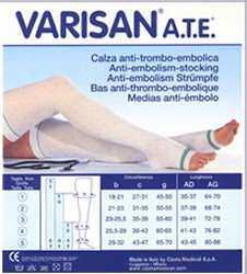 VARISAN ATE 18MMHG CALZA AUTOREGGENTE AG PA BIANCO 3