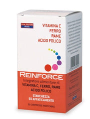 REINFORCE FERRO + RAME + VITAMINA C 30 COMPRESSE MASTICABILI