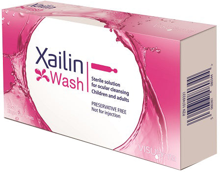 XAILIN WASH SOLUZIONE STERILE OCULARE 20 FLACONCINI 5 ML MONODOSE - XAILIN WASH SOLUZIONE STERILE OCULARE 20 FLACONCINI 5 ML MONODOSE