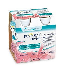 RESOURCE HP/HC FRAGOLA 4 BOTTIGLIE 200 ML - RESOURCE HP/HC FRAGOLA 4 BOTTIGLIE 200 ML