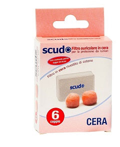 EARPLUG SCUDO CERA 6COPPIE 12P - EARPLUG SCUDO CERA 6COPPIE 12P