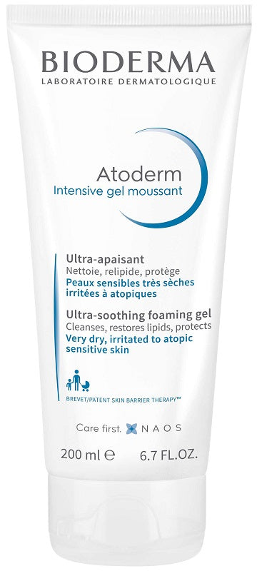 BIODERMA Atoderm Intensive Gel moussant Gel doccia antirritazioni pelle secca e atopica 200ml