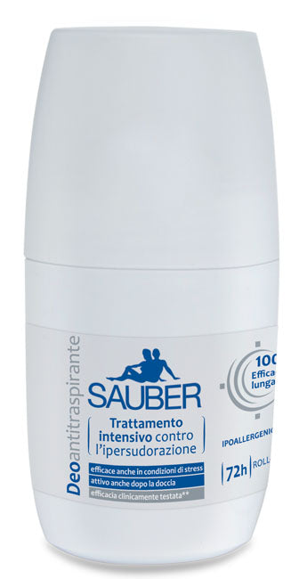SAUBER ANTITRASPARANTE 72 ORE ROLL-ON