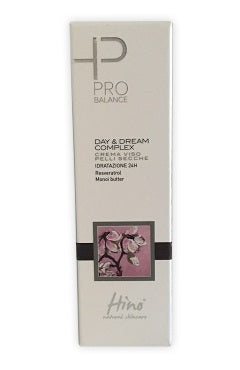 HINO NATURAL SKINCARE PRO BALANCE DAY & DREAM COMPLEX CREMAVISO PELLI SECCHE 50 ML