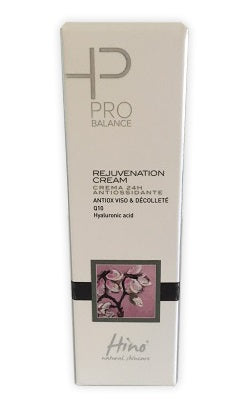 HINO NATURAL SKINCARE PRO BALANCE REJUVENATION CREAM CREMA 24H ANTIOSSIDANTE 50 ML