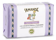 L'AMANDE MARSEILLE SAPONE VEGETALE MALVA/CALENDULA 200 G