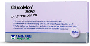 STRISCE MISURAZIONE CHETONEMIA GLUCOMEN AREO B-KETONE SENSOR10 PEZZI
