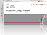 ICROSS SOLUZIONE OFTALMICA ACIDO IALURONICO CROSS-LINKATO 0,2% 15 MONODOSI DA 0,35 ML