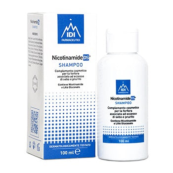 NICOTINAMIDE DS SHAMPOO SENZA PROFUMO 100 ML - NICOTINAMIDE DS SHAMPOO SENZA PROFUMO 100 ML