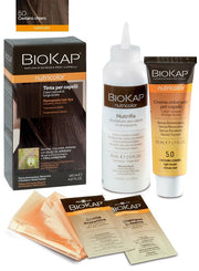 BIOKAP NUTRICOLOR 5,0 CASTANO CHIARO TINTA TUBO + FLACONE