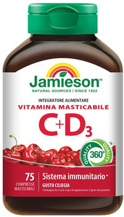 JAMIESON VITAMINA C 500 + D 75 COMPRESSE
