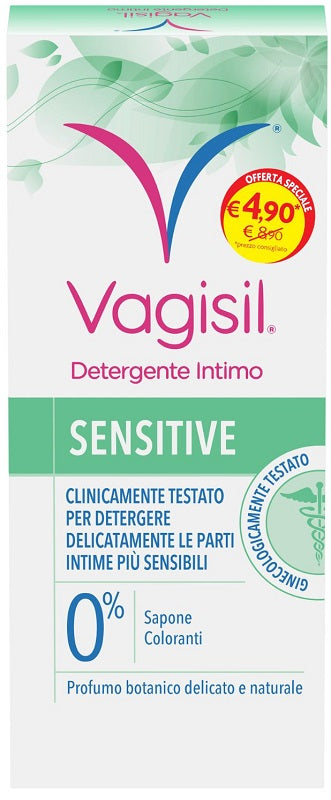 VAGISIL DETERGENTE SENSITIVE 250 ML - VAGISIL DETERGENTE SENSITIVE 250 ML