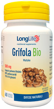 LONGLIFE GRIFOLA BIO 60 CAPSULE VEGETALI