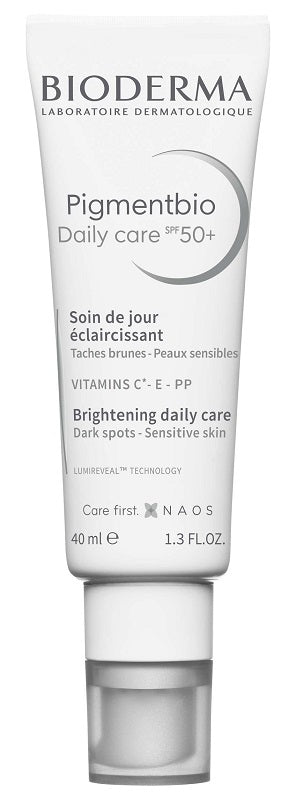BIODERMA Pigmentbio Daily Care SP50+ Crema antimacchie schiarente giorno SPF50+ 40ml - BIODERMA Pigmentbio Daily Care SP50+ Crema antimacchie schiarente giorno SPF50+ 40ml