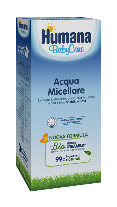 HUMANA BABY CARE ACQUA MICELLARE 300 ML - HUMANA BABY CARE ACQUA MICELLARE 300 ML