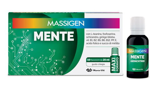 MASSIGEN MENTE 10 FLACONI DA 25 ML - MASSIGEN MENTE 10 FLACONI DA 25 ML