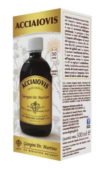 ACCIAIOVIS LIQUIDO ANALCOOLICO 500 ML