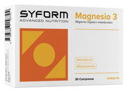 MAGNESIO 3 30 COMPRESSE SENZA GLUTINE NATURALMENTE PRIVO DILATTOSIO