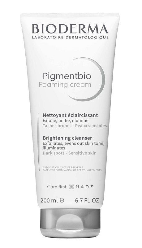 BIODERMA Pigmentbio Foaming Cream Crema detergente esfoliante antimacchie schiarente 200ml