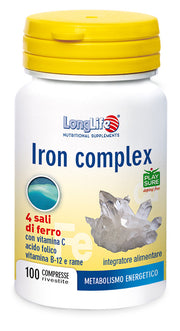 LONGLIFE IRON COMPLEX 100 COMPRESSE RIVESTITE