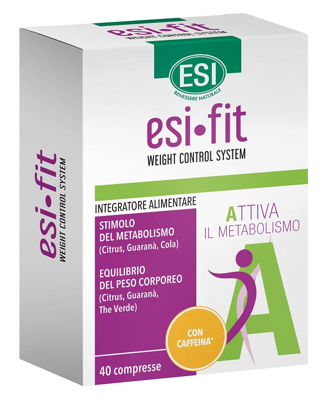 ESI FIT ATTIVA CON CAFFEINA 40 COMPRESSE - ESI FIT ATTIVA CON CAFFEINA 40 COMPRESSE