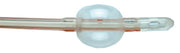 CATETERE FOLYSIL SCANALATO IN SILICONE LUNGHEZZA 40 CM 2VIE2 FORI LINEA RADIOPACA CON PALLONCINO 15 ML VALVOLA ROSSA CH18 1 PEZZO