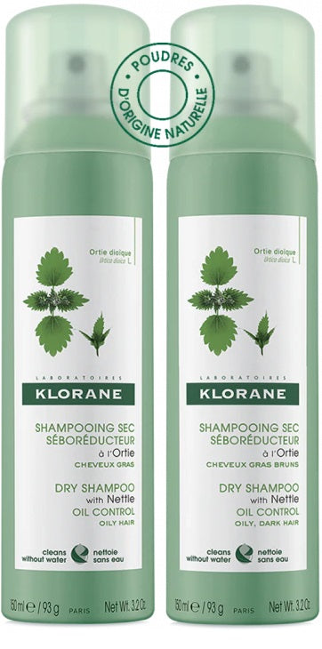 KLORANE DUO SHAMPOO SECCO ALL'ORTICA NP