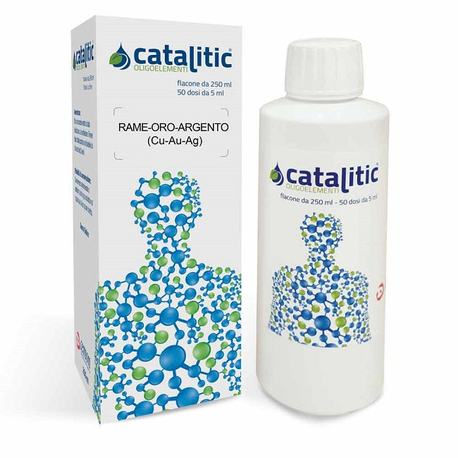 CATALITIC RAME ORO ARGENTO CU-AU-AG OLIGOELEMENTI 250 ML - CATALITIC RAME ORO ARGENTO CU-AU-AG OLIGOELEMENTI 250 ML