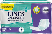 LINES SPECIALIST DERM PANNOLONE SAGOMATO MAXI 30 PEZZI