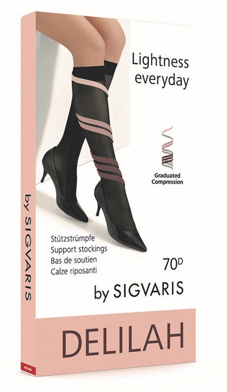SIGVARIS DELILAH 70 DENARI MESH GAMBALETTO PUNTA APERTA SKIN3