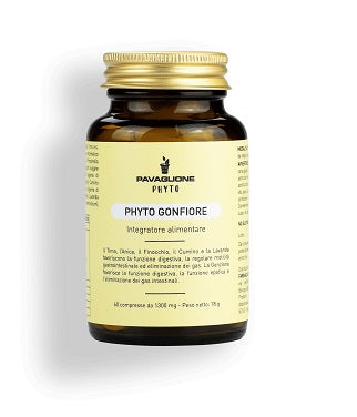 Phyto Gonfiore 60cpr Il rimedio naturale al gonfiore addominale - Lab.Pavaglione