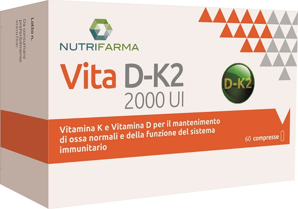 VITA D-K2 60 COMPRESSE - VITA D-K2 60 COMPRESSE
