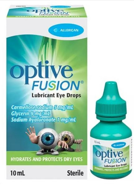 OPTIVE FUSION SOLUZIONE OFTALMICA 10 ML - OPTIVE FUSION SOLUZIONE OFTALMICA 10 ML