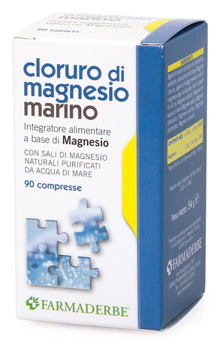 CLORURO DI MAGNESIO MARINO 90 COMPRESSE - CLORURO DI MAGNESIO MARINO 90 COMPRESSE