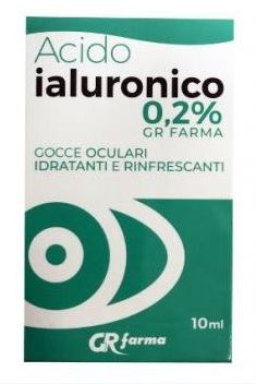 GR FARMA GOCCE OCULARI IDRATANTI E RINFRESCANTI ACIDO IALURONICO - GR FARMA GOCCE OCULARI IDRATANTI E RINFRESCANTI ACIDO IALURONICO