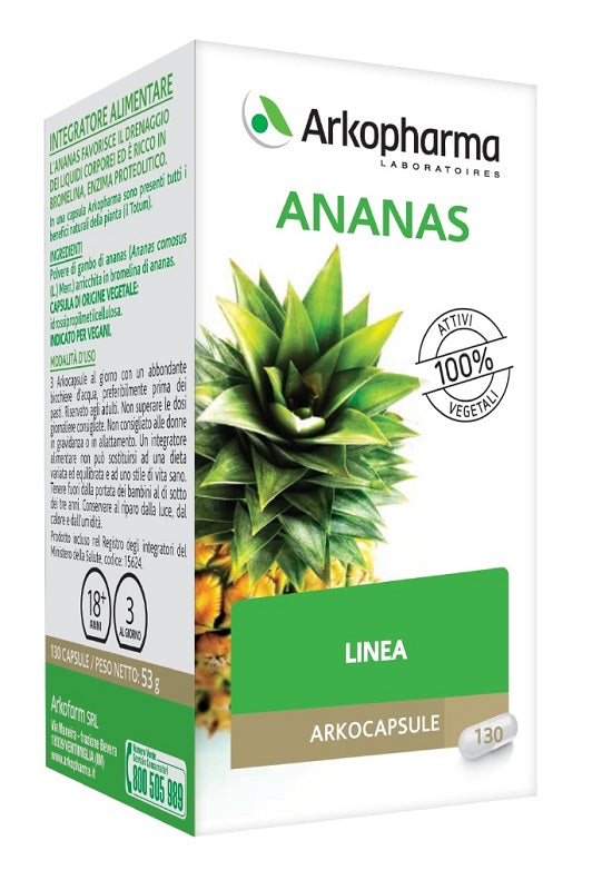 ARKO CAPSULE ANANAS 130 CAPSULE - ARKO CAPSULE ANANAS 130 CAPSULE