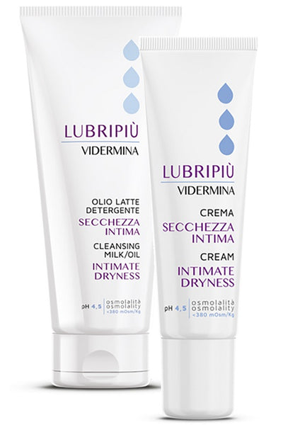 VIDERMINA LUBRIPIU' OLIO LATTE 200 ML + CREMA LUBRIFICANTE 30 ML