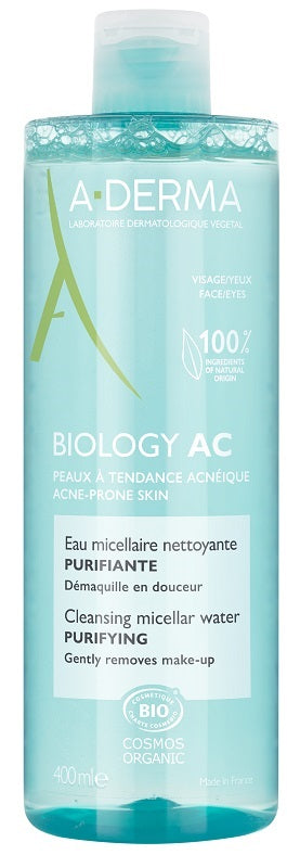 ADERMA BIOLOGY AC ACQUA MICELLARE DETERGENTE PURIFICANTE 400ML - ADERMA BIOLOGY AC ACQUA MICELLARE DETERGENTE PURIFICANTE 400ML